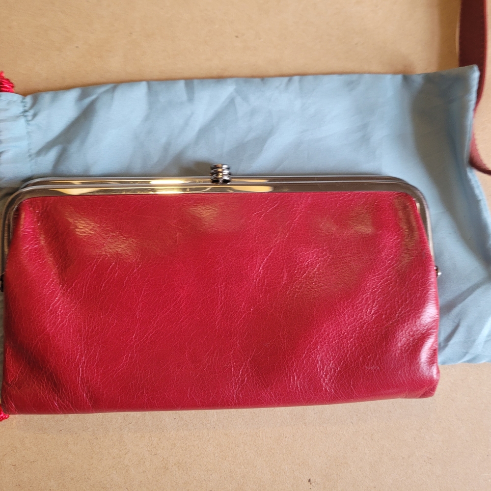 HOBO Red Leather Purse and Wallet - Picture 13 of 13